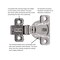 Hickory Hardware Hinge Soft-Close Face Frame, 2PK HH74719-14 - alternate 3